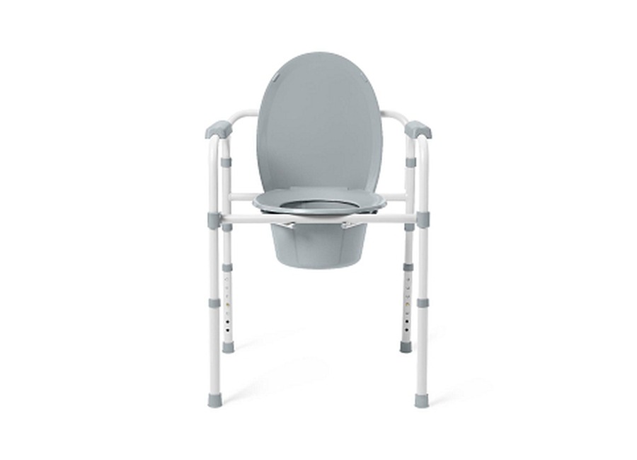 Steel Drop-Arm Commode from Care flyer