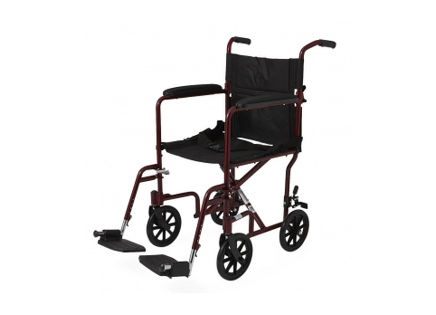 Basic Steel Transport Chair, 19 in. from Care flyer